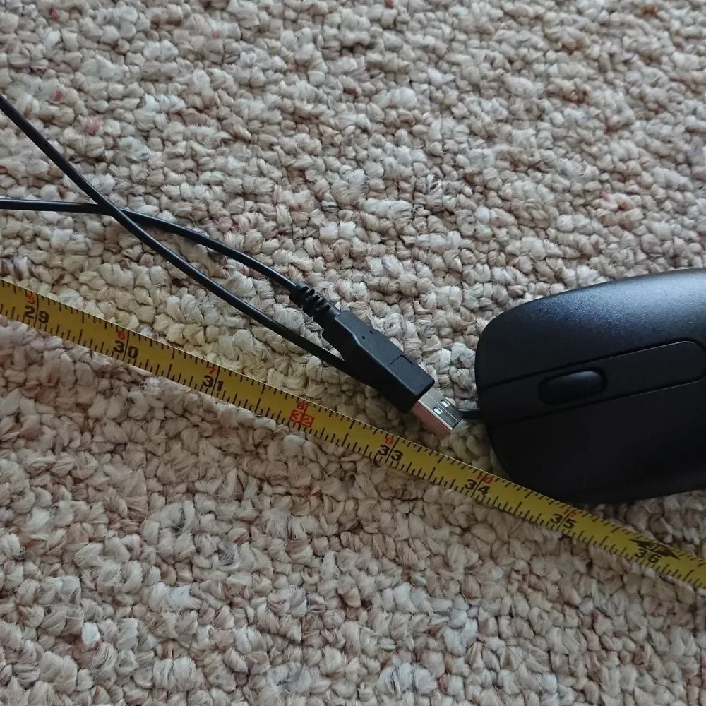 HP laser wired mofyuo mouse